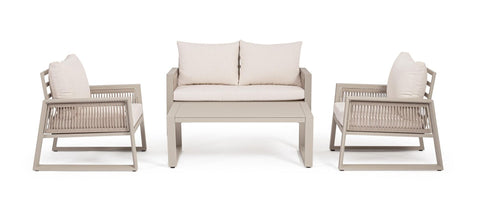 LOUNGE 4ER SET M-KIS. CAPTIVA PEYOTE
