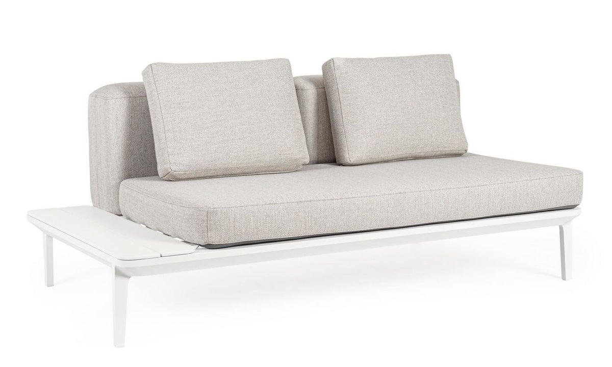 SOFA 2-PL LOUNGE MATRIX WEIß WG20