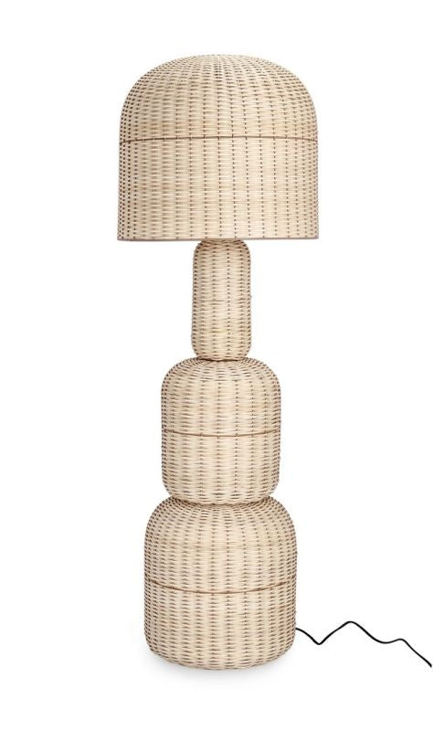 STEHLEUCHTE SIKKIM RATTAN H157