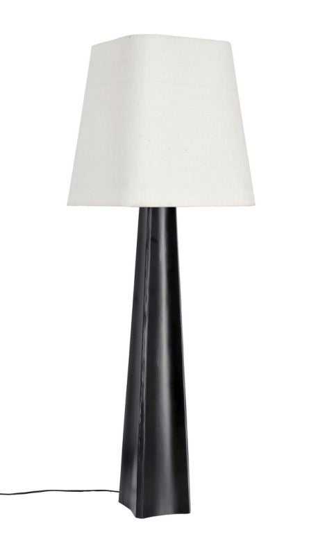 STEHLEUCHTE TRIPURA SCHWARZ WEISS H151