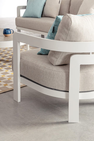 4ER SET LOUNGE M-K PRESLEY WEIß WG20