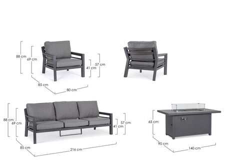 4ER SET LOUNGE M-K HENDRIX ANTHRAZ PG61