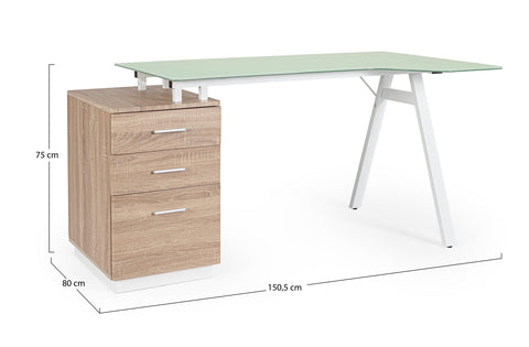 SCHREIBTISCH CHARLIE ECKE M-SCH