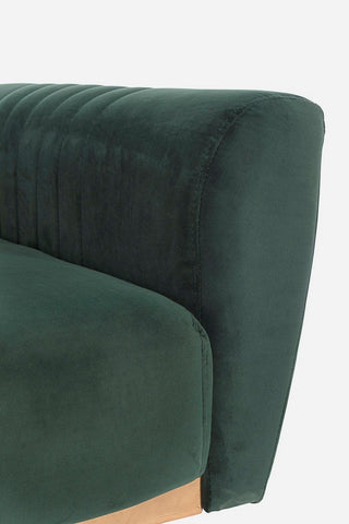 BETTSOFA JOHNNY SAMT DUNKELGRÜN