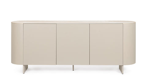 KOMMODE 3TÜREN ARDIS HELLES BEIGE