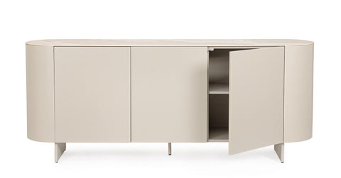 KOMMODE 3TÜREN ARDIS HELLES BEIGE