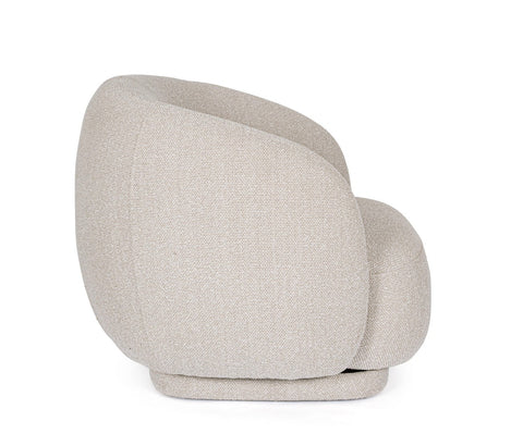 SESSEL DREHBAR BRITTANY NATURFARBE