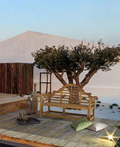 Gartenbank VARADERO aus FSC-zertifiziertem Teakholz