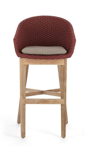Bizzotto Homemotion BARHOCKER COACHELLA M-KISSEN ANTHRAZ