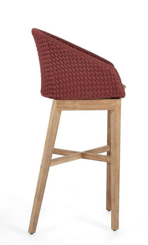 Bizzotto Homemotion BARHOCKER COACHELLA M-KISSEN ANTHRAZ
