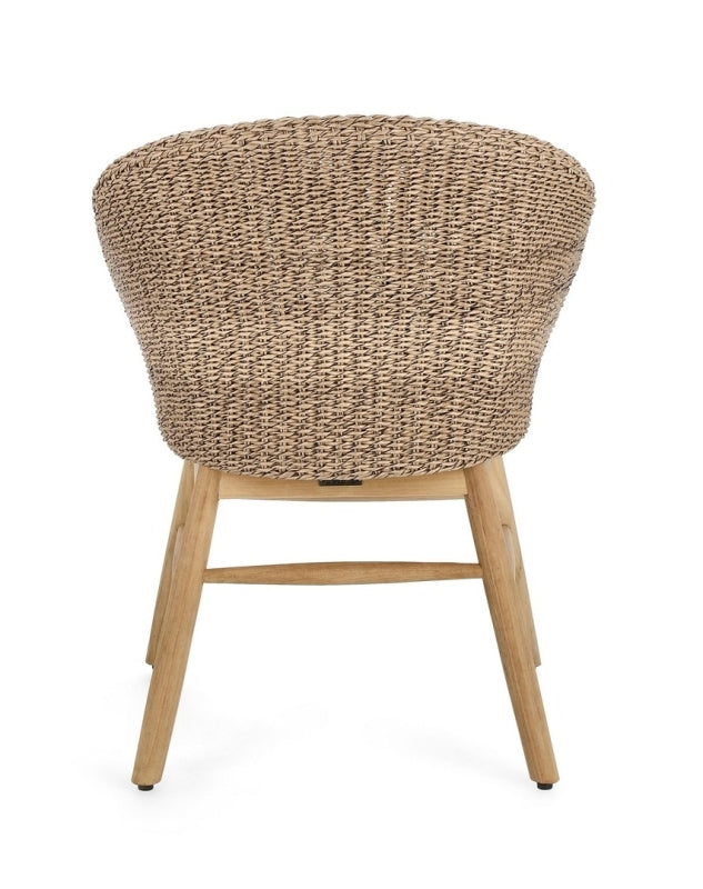 Bizzotto Homemotion SEDIA C-BR C-C GENESIS ABACA BadlyBitten