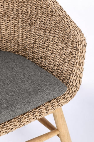 Bizzotto Homemotion SEDIA C-BR C-C GENESIS ABACA BadlyBitten