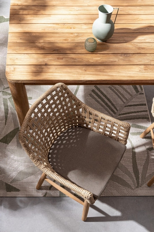 Bizzotto Homemotion SEDIA C-BR C-C WILSON NATURALE BadlyBitten