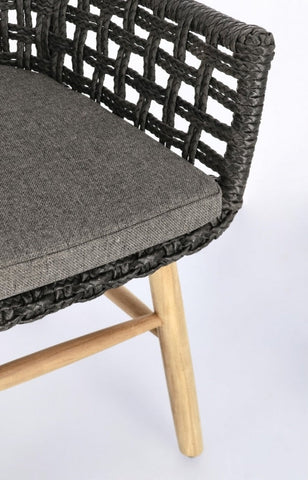 Bizzotto Homemotion SEDIA C-BR C-C WILSON NATURALE