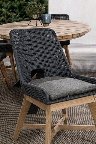 Bizzotto Homemotion STUHL HESPERIA M-KISSEN TAUPE