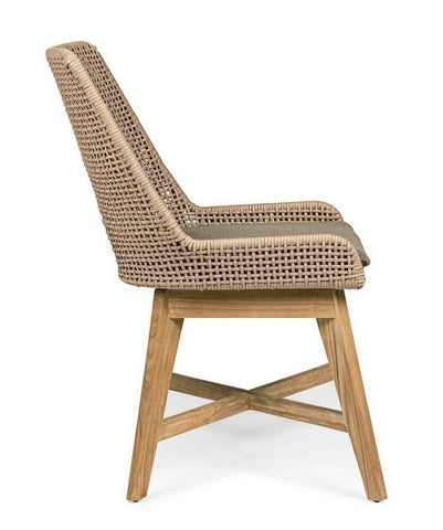 Bizzotto Homemotion STUHL HESPERIA M-KISSEN TAUPE BadlyBitten