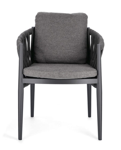 Bizzotto Homemotion STUHL JACINTA C-ARM M-K ANTHRAZIT WG21 BadlyBitten