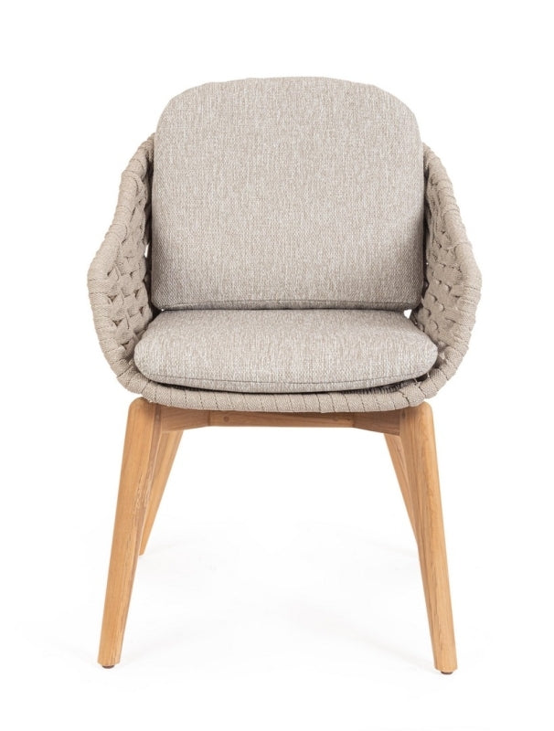 Bizzotto Homemotion STUHL M-ARM M-K TAMIRES BEIGE BadlyBitten