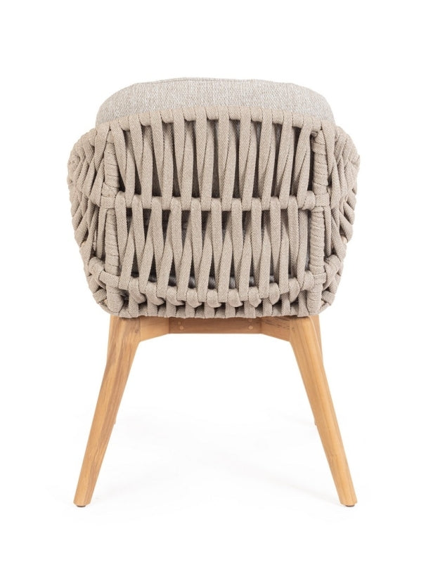 Bizzotto Homemotion STUHL M-ARM M-K TAMIRES BEIGE BadlyBitten