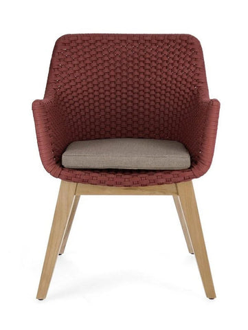 Bizzotto Homemotion STUHL M-ARM M-KISSEN ALLISON ANTHRAZIT