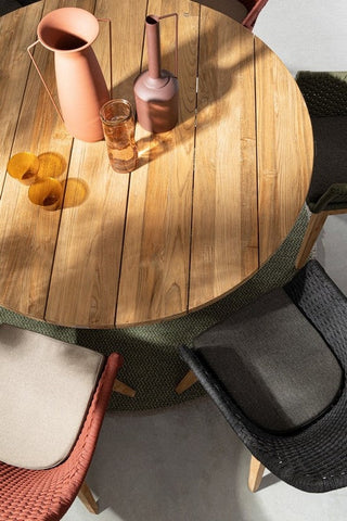 Bizzotto Homemotion STUHL M-ARM M-KISSEN ALLISON ANTHRAZIT BadlyBitten