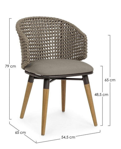 Bizzotto Homemotion STUHL NINFA BadlyBitten