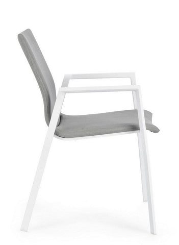 Bizzotto SEDIA C-BR ODEON BIA-GRIGIO JX11 BadlyBitten