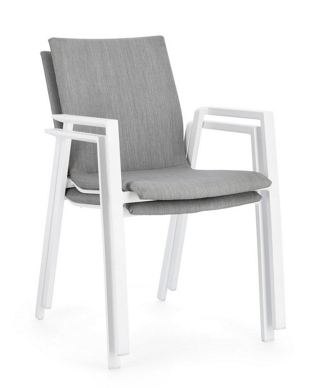 Bizzotto SEDIA C-BR ODEON BIA-GRIGIO JX11 BadlyBitten
