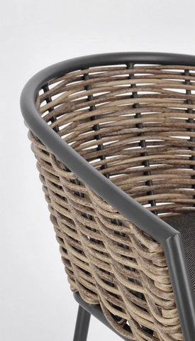 Bizzotto STUHL M-ARM. M-KISSEN MARIBELA WEIß YK13