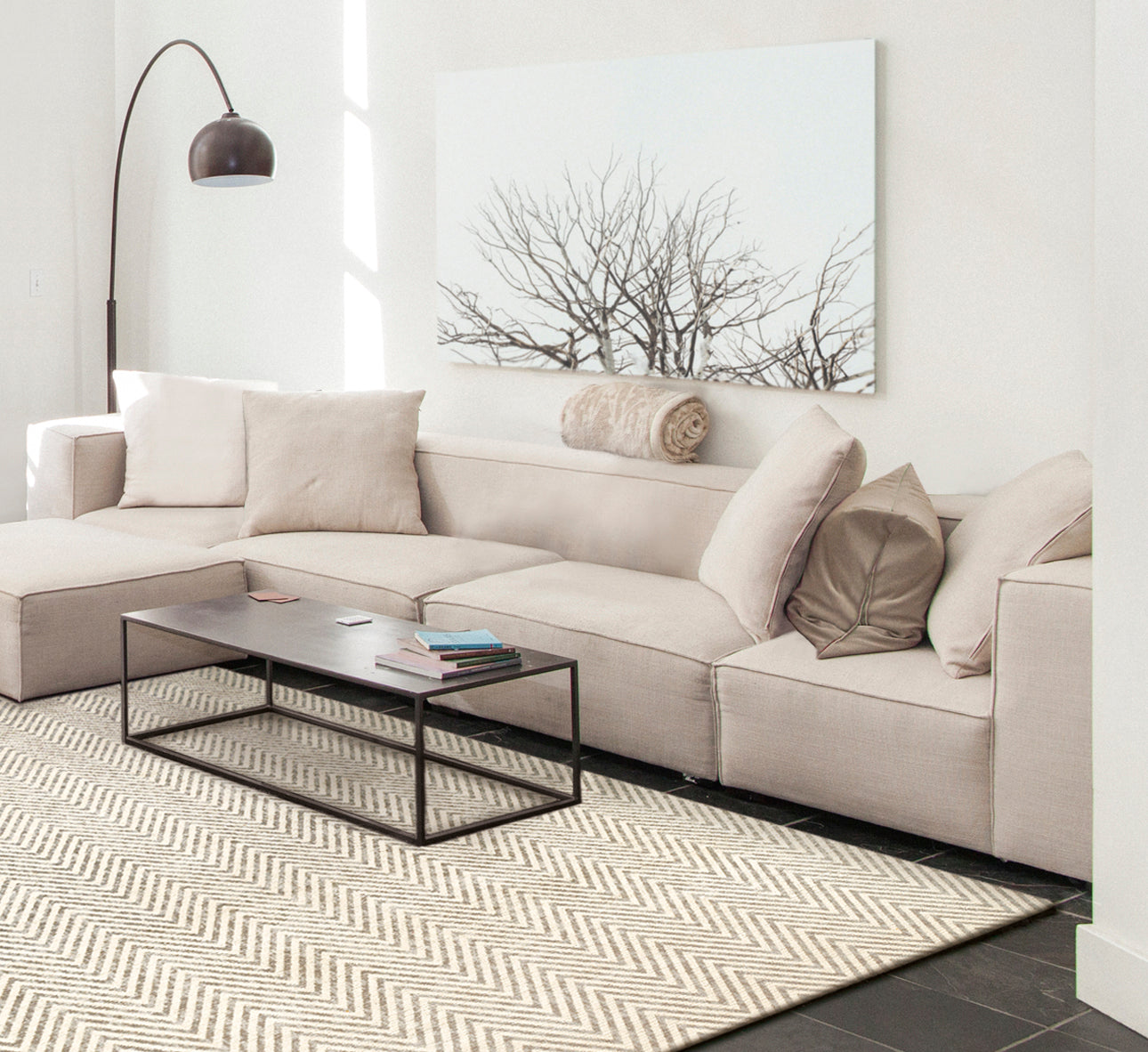 CARPET DECOR LUNO COLD BEIGE BadlyBitten
