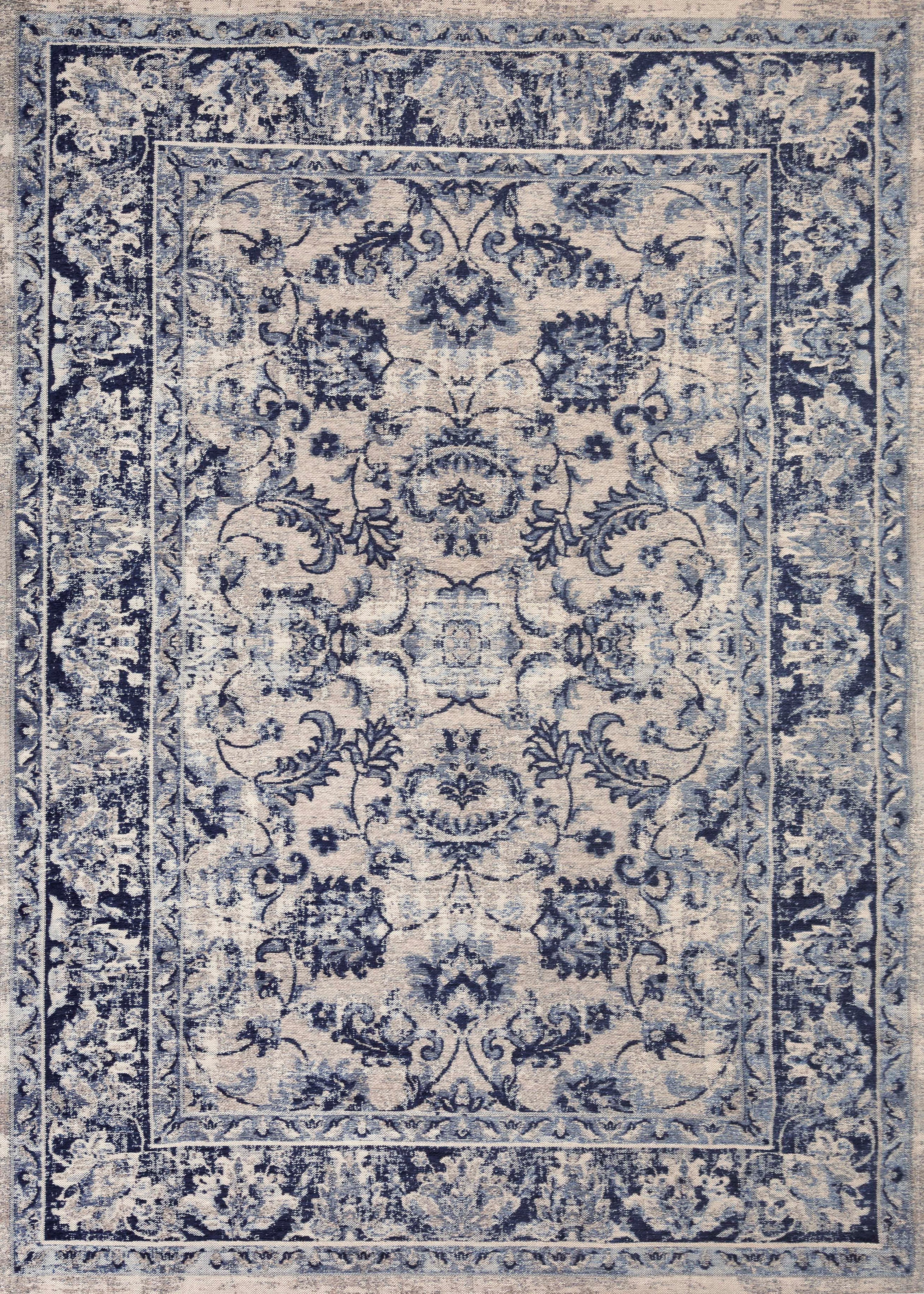 CARPET DECOR TEBRIZ ANTIQUE BLUE BadlyBitten