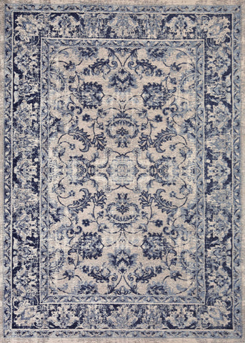 CARPET DECOR TEBRIZ ANTIQUE BLUE BadlyBitten