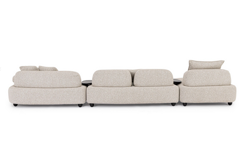 SOFA 4+1P M-KISSEN ISIDE M-HALBINSEL