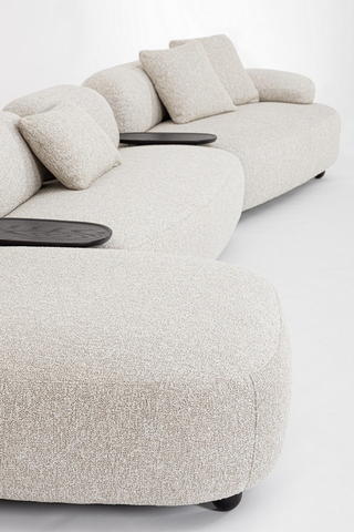 SOFA 4+1P M-KISSEN ISIDE M-HALBINSEL