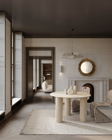 TISCH DACCA NATURFARBE D120