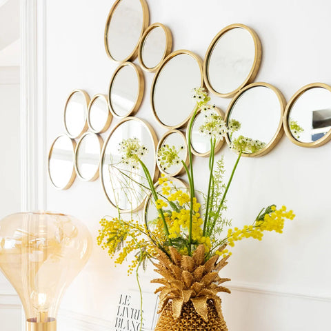 Spiegel Bubbles Brass