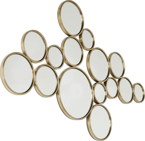 Spiegel Bubbles Brass