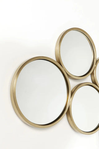 Spiegel Bubbles Brass