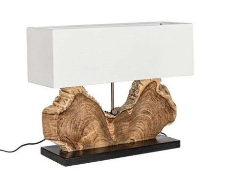 TISCHLAMPE NAGA SCHWARZ H55