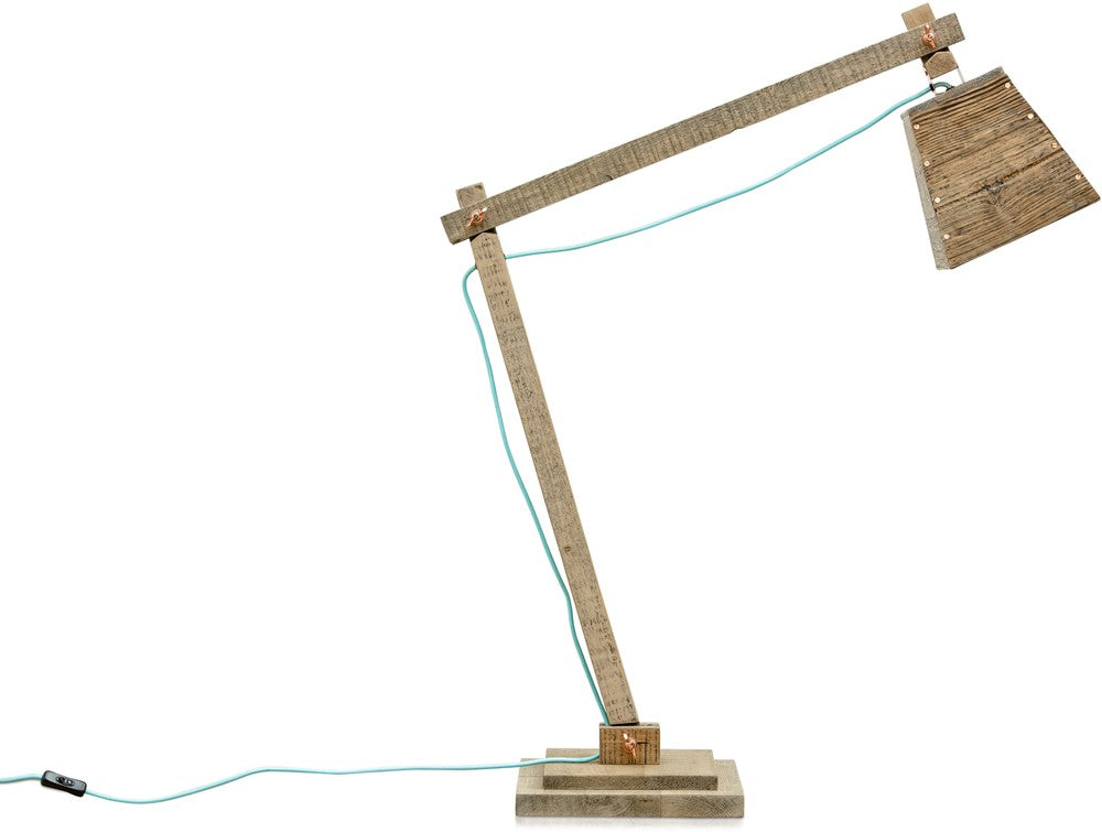 Versmissen William Table Lamp Aqua (Blue) Wire 90 x 30 x 105 cm BadlyBitten