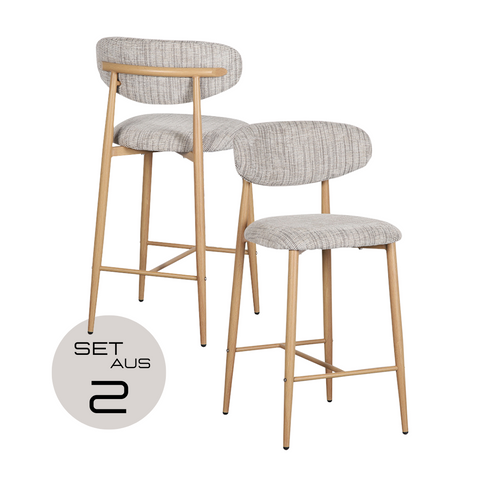 Japandi Kitchen Bar Chair