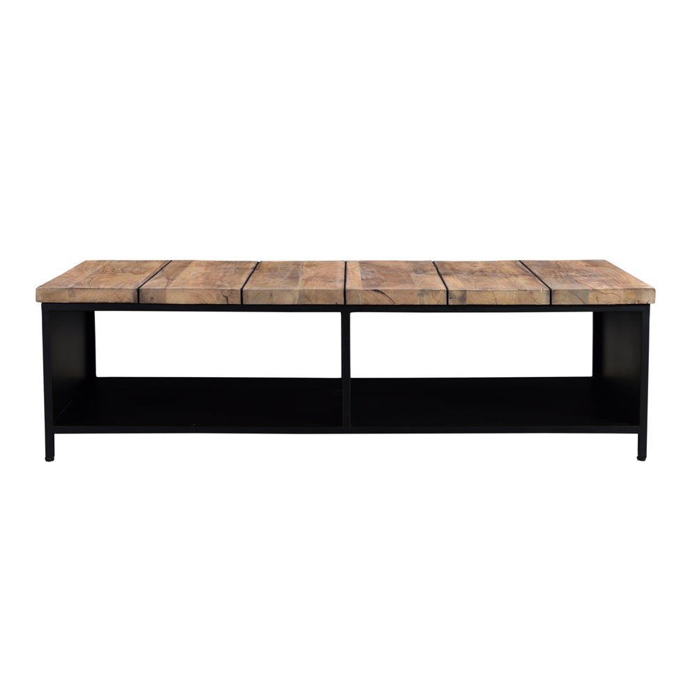 i-catchers coffee table Barn Coffee Table With 2 Open Space