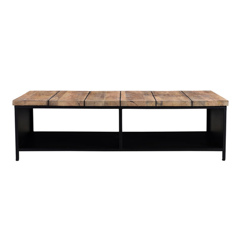 i-catchers coffee table Barn Coffee Table With 2 Open Space