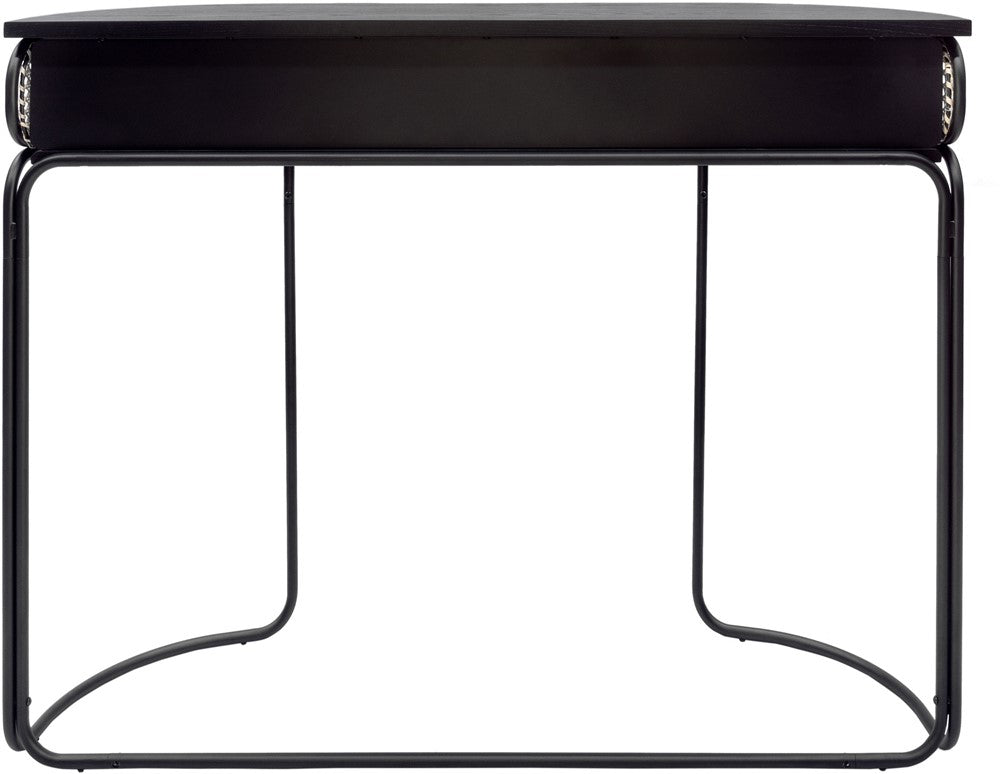 Versmissen Hoops Console Table Black 120 x 36 x 85 cm
