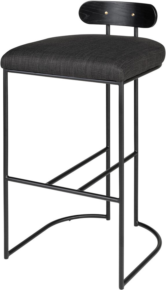 Versmissen Sammy Bar Chair Charcoal 46 x 46 x 92 cm