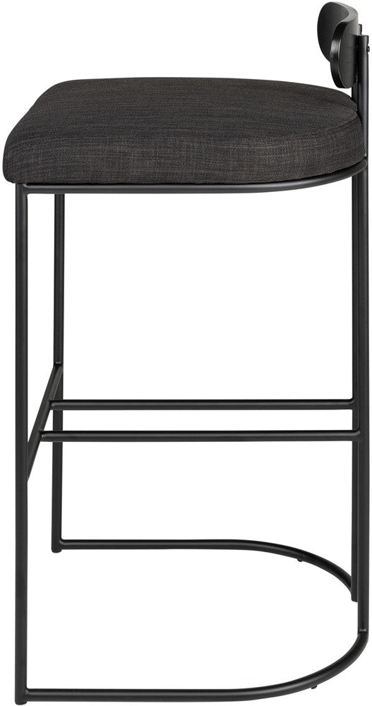 Versmissen Sammy Bar Chair Charcoal 46 x 46 x 92 cm
